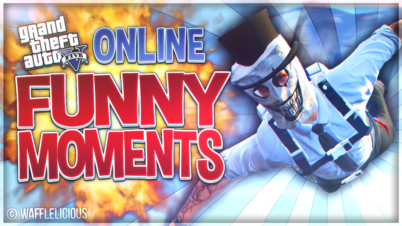 GTA Online Funny Moments - STUPID PLAYER ANIMATION! ~ Wafflelicious