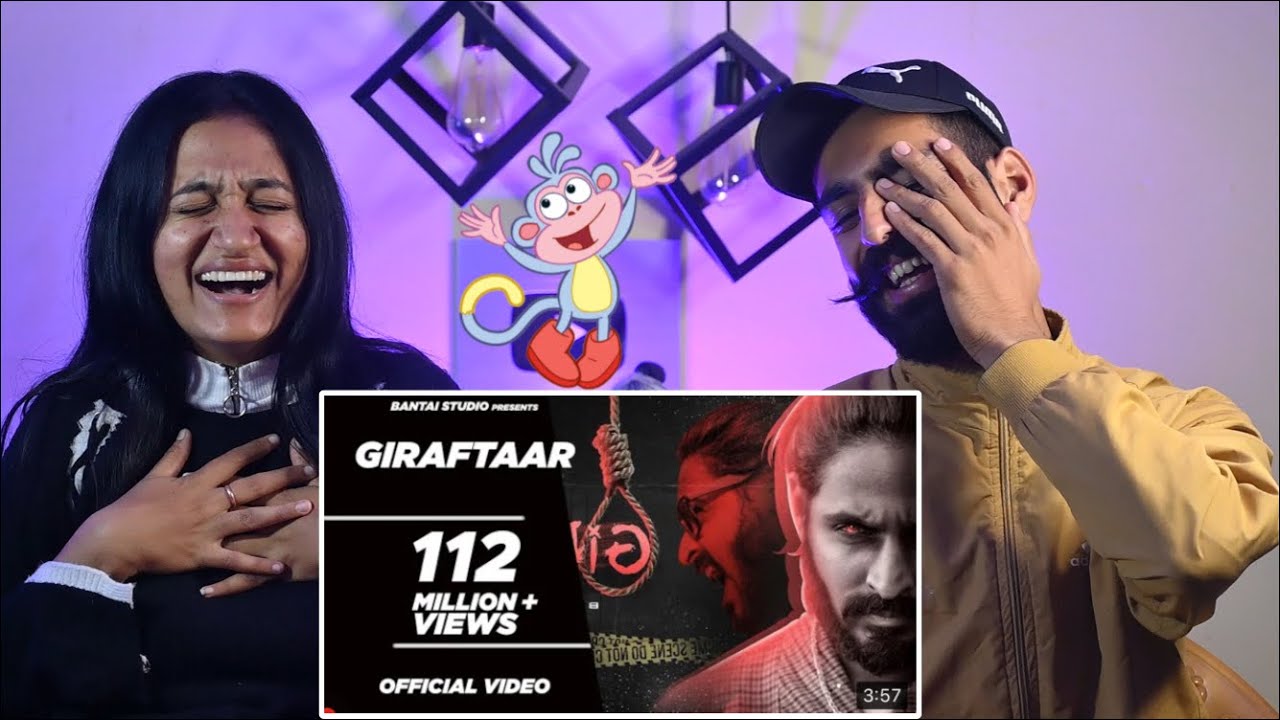 Reaction On : Giraftaar ~ Emiway Bantai | Beat Blaster