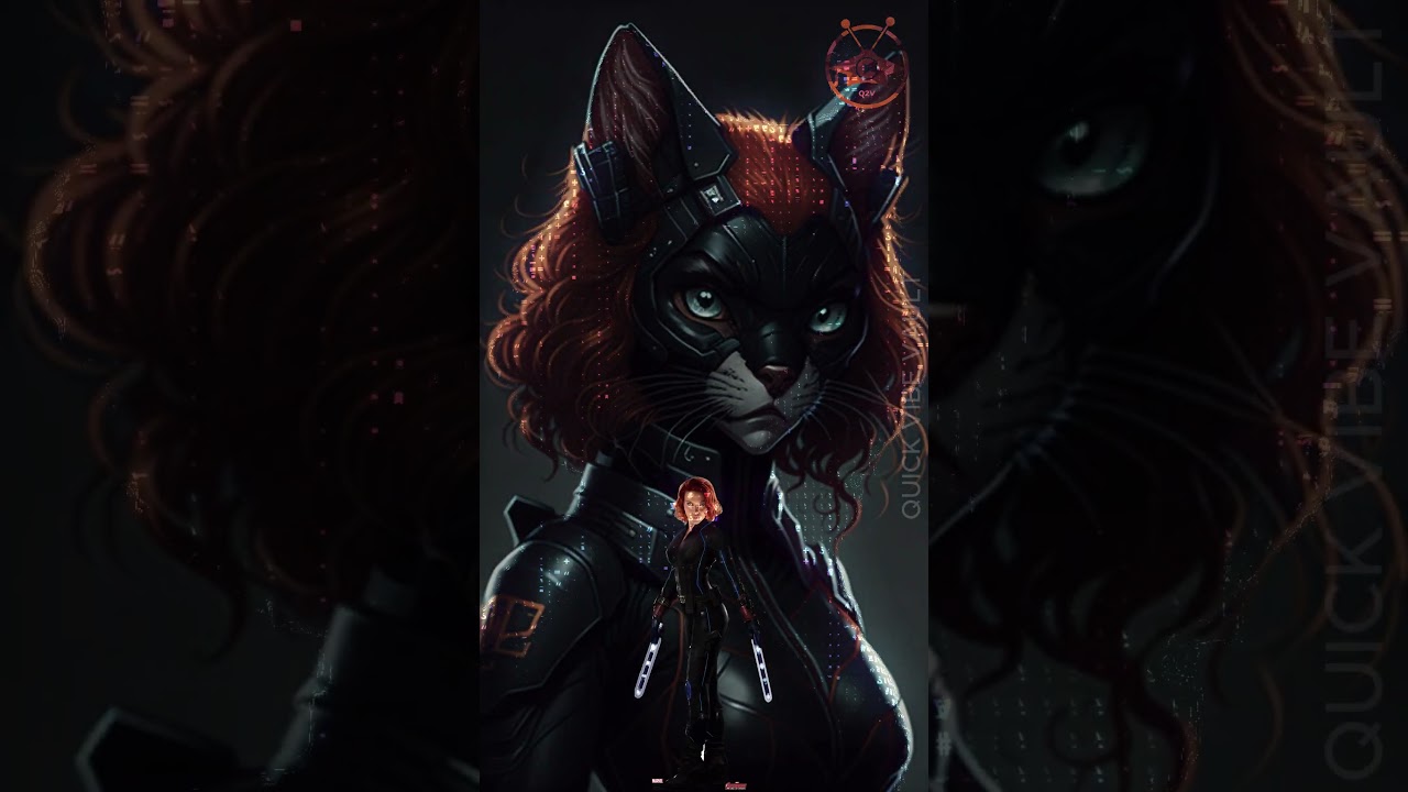 Marvel Characters kitties style P2 edit 