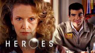 Sylar Attacks Claire's Mom | Heroes