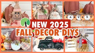 NEW DOLLAR TREE FALL DIYS TO TRY IN 2025 ! BEGINNER FRIENDLY $1 DIYS l EASY FALL CRAFTS TO MAKE NOW!