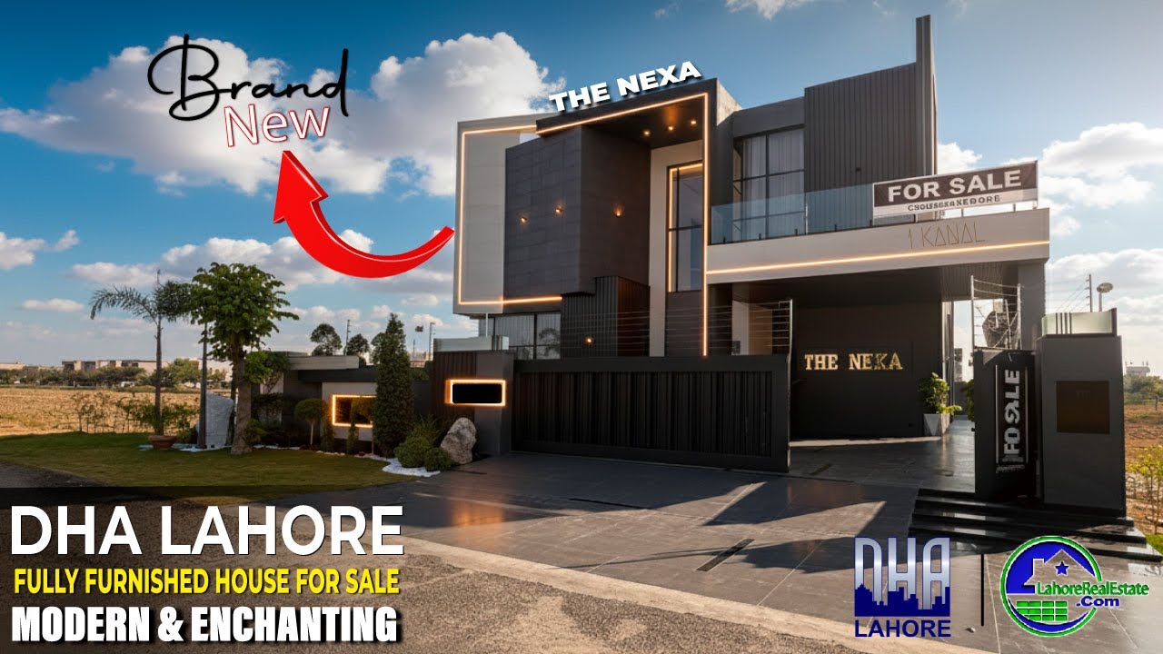 The Nexa Residence DHA Lahore | 1 Kanal Ultra Modern Fully Furnished ...