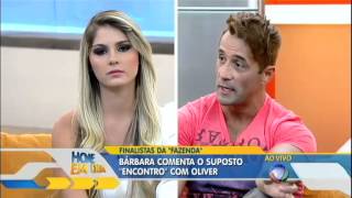 Quanta Criatividade, Diz Bárbara Sobre Suposto Caso Com Oliver Hoje Em Dia