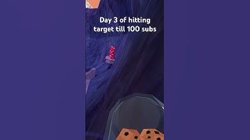 Day 3 of hitting target till 100 subs