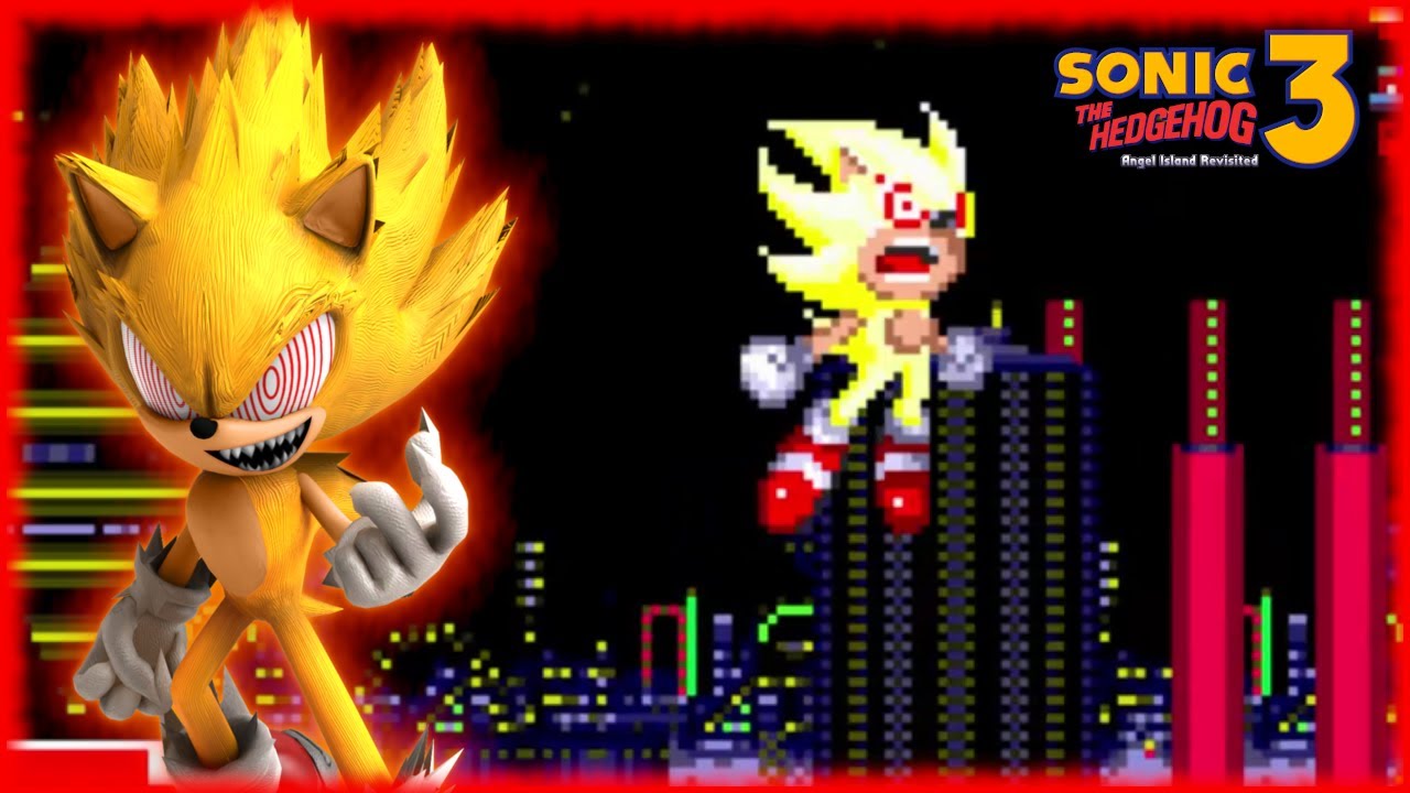 Sonic 3 AIR Fleetway Super Sonic 