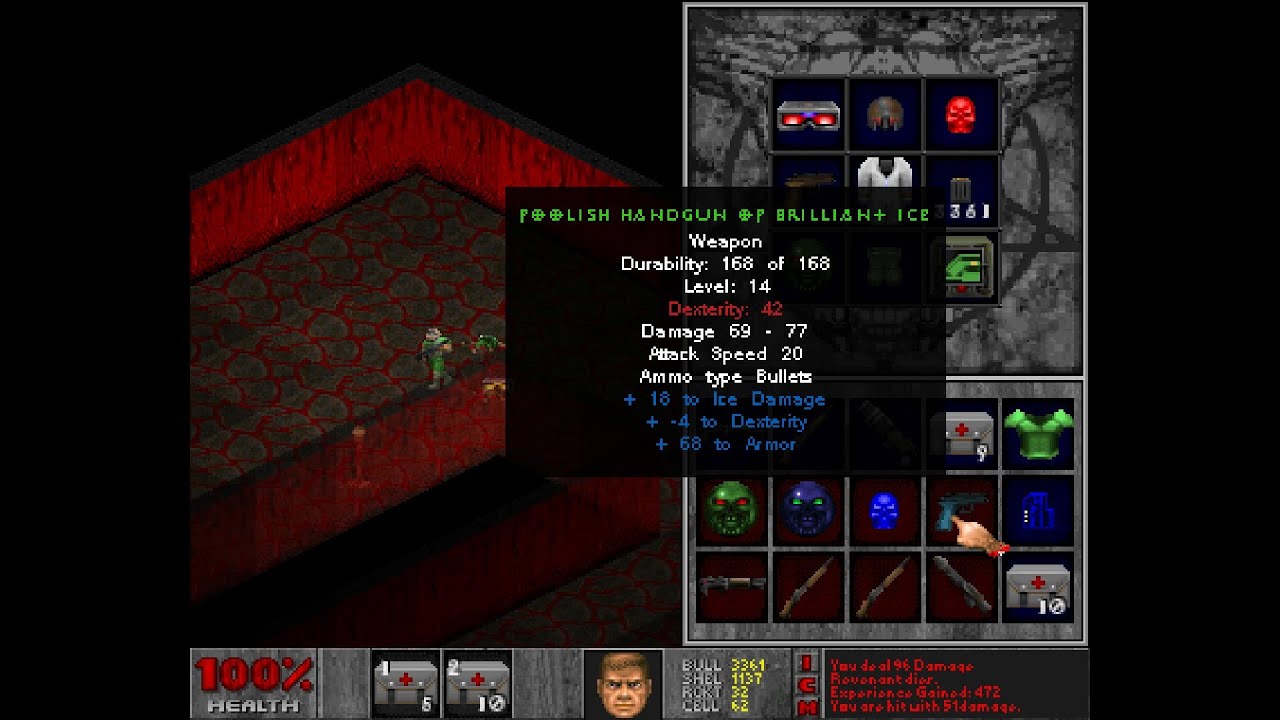 Doom Fall of Mars (Doom + Diablo) DEMO - Part 3