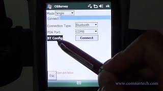DLV Corporation - ComNav T300 internal UHF mode