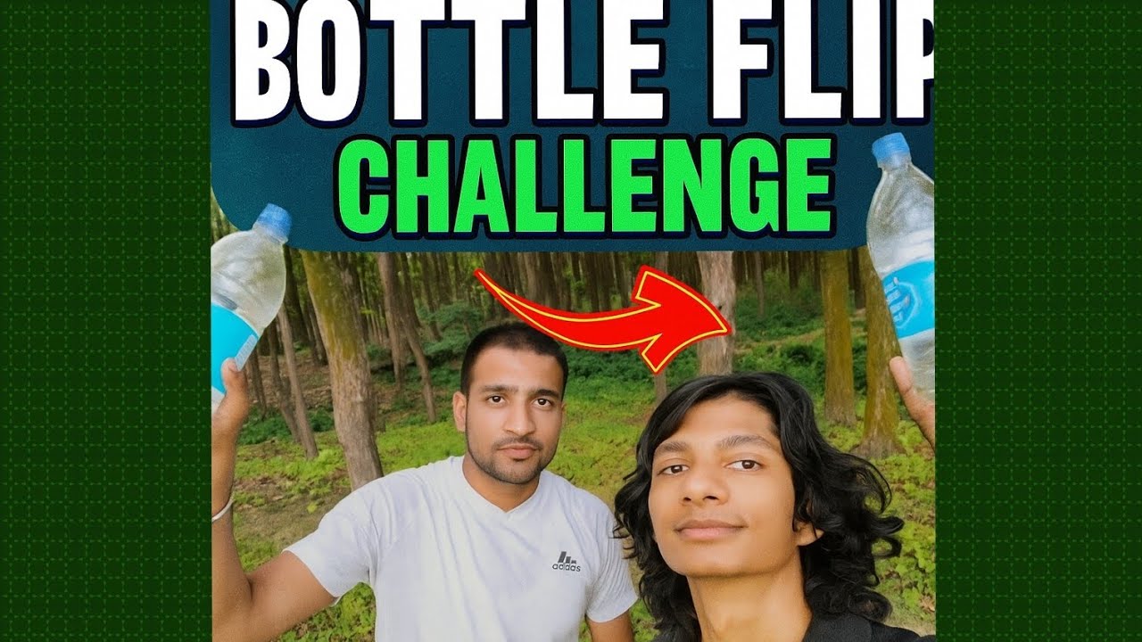 Bottle Flip Challenge ||  Kaka Vatija || 