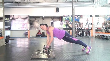 Dumbbell Push Up Rotation Snatch