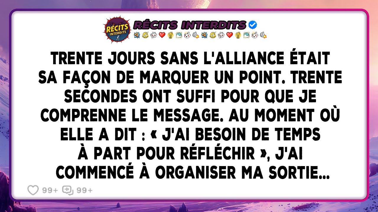 Ma Femme A Utilisé L'alliance Manquante Comme Un Signal, Et Ma Réaction Mesurée A Transformé La...