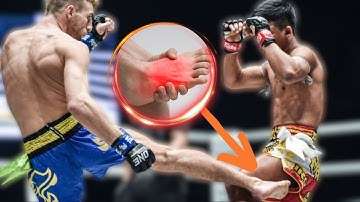 How To Check Low Kicks & Break Feet | THIS IS MEAN!