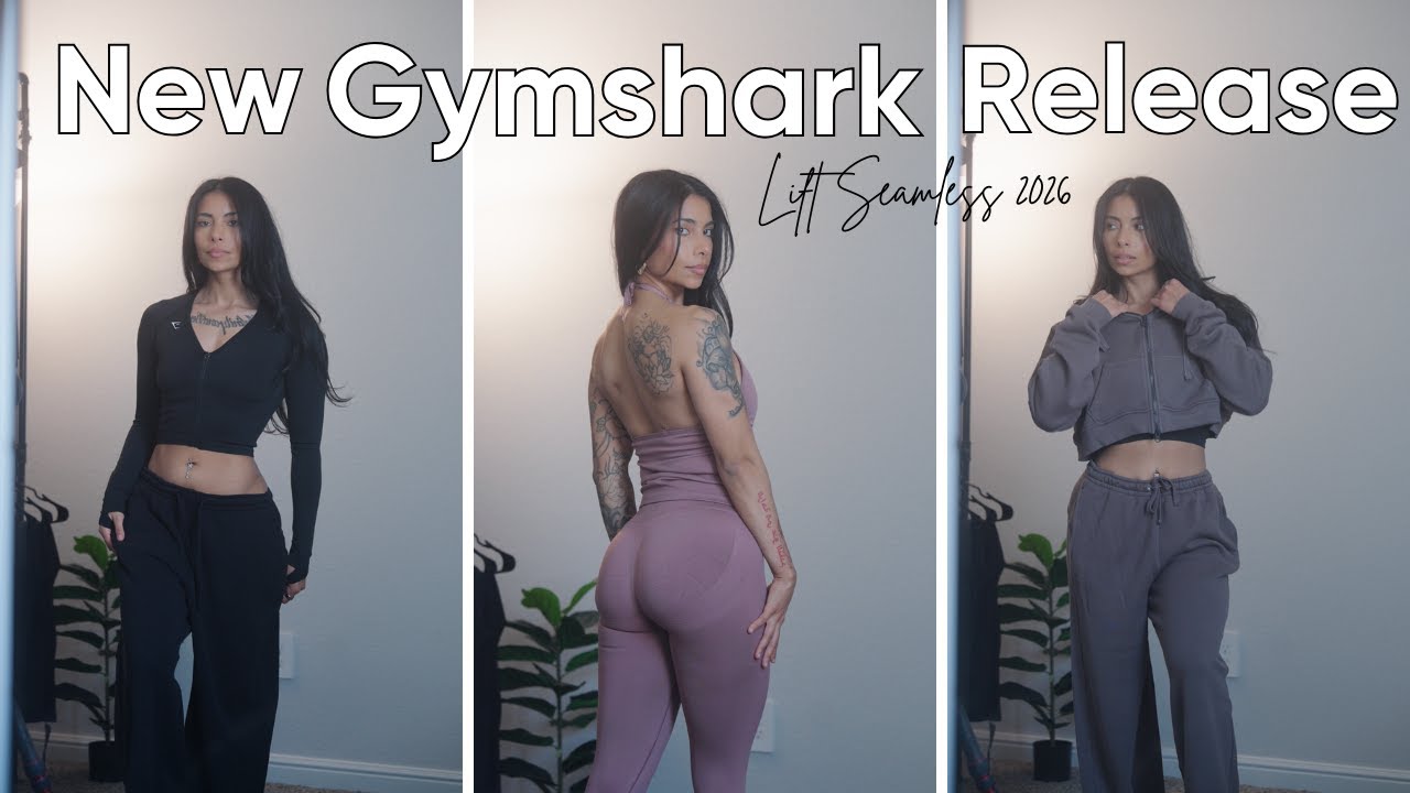 GYMSHARK LIFT SEAMLESS | Try on haul, New releases, Honest review.