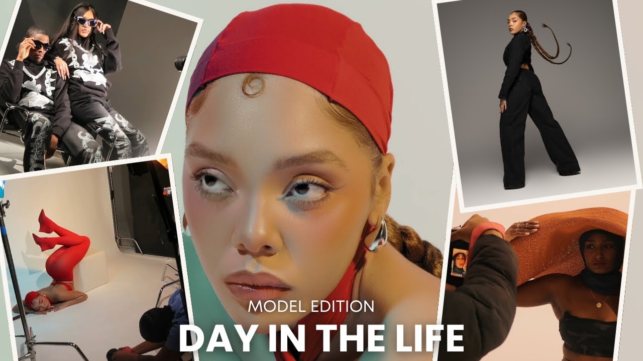 Vlog Day In The Life Photoshoot Bts Model Agent Tings Hair