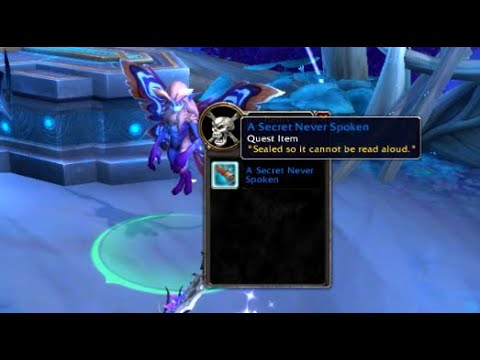 How to get Book of Secrets for A Secret Never Spoke Quest in WOW ...