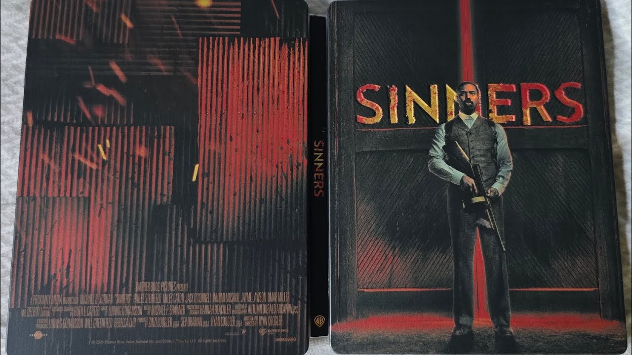SINNERS 4K Steelbook Unboxing! *GIVEAWAY!!*