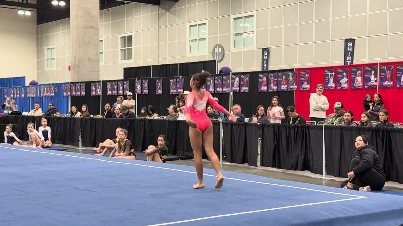 Xcel Silver Floor routine! 1st place!🥇 