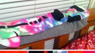 tie dye nike elite socks