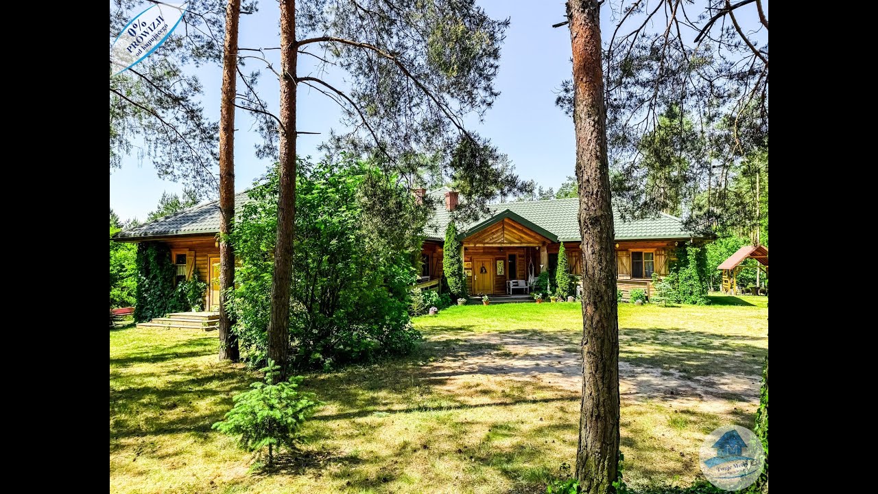 Posiadłość w magicznym lesie — stwórz tu swoją historię. Lokalizacja: Żagno, gm. Skępe.