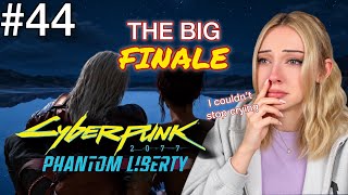 THE BIG FINALE: I COULDN'T STOP CRYING /Cyberpunk Phantom 2077 Liberty First Full Playthrough (Ep44)