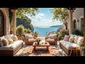 Luxury Ocean Terrace 🌊 Mediterranean Coastal Jazz with Relaxing Summer Ambience