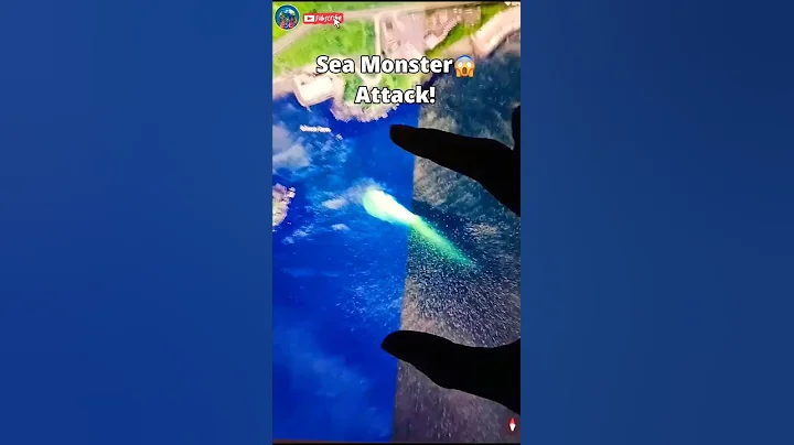 Sea Monster Attack!😱 Caught On Google Earth #shorts #googleearth