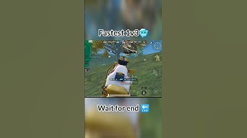 Fastest 1v3 😎 wait for end 🥵🔚 #bgmi #viral #video #pubgmobile #shortsvideo #scout #trending #shorts