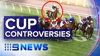 Melbourne Cup's Rostropovich suffers suspected cracked pelvis | Nine News Australia