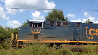 CSX 3110 in Rutledge GA (part 2)