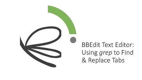 Find Tabs and Line Endings with Grep in BBEdit