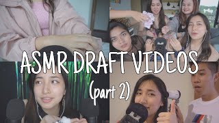 ASMR the videos that didn't make it...PART 2 💩 - YouTube