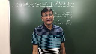 Best Applied problems including new tips for Mathematical physics