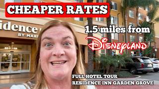 Cheaper Rates at Residence Inn only 1.5 miles from Disneyland - Full hotel tour