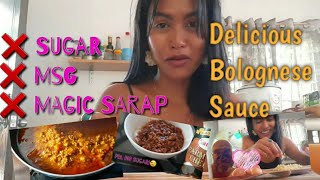 DELICIOUS BOLOGNESE SAUCE | MORENA KAYE