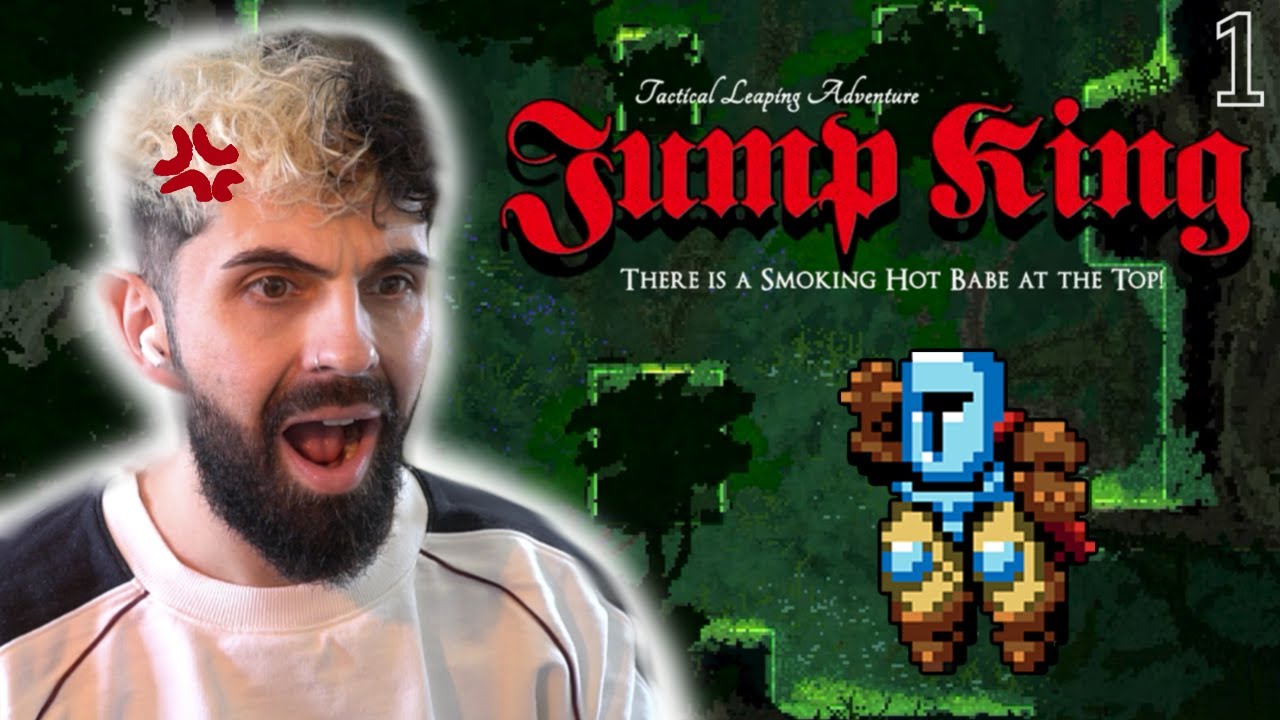 First time I've RAGED on STREAM Jump King PART 1 YouTube