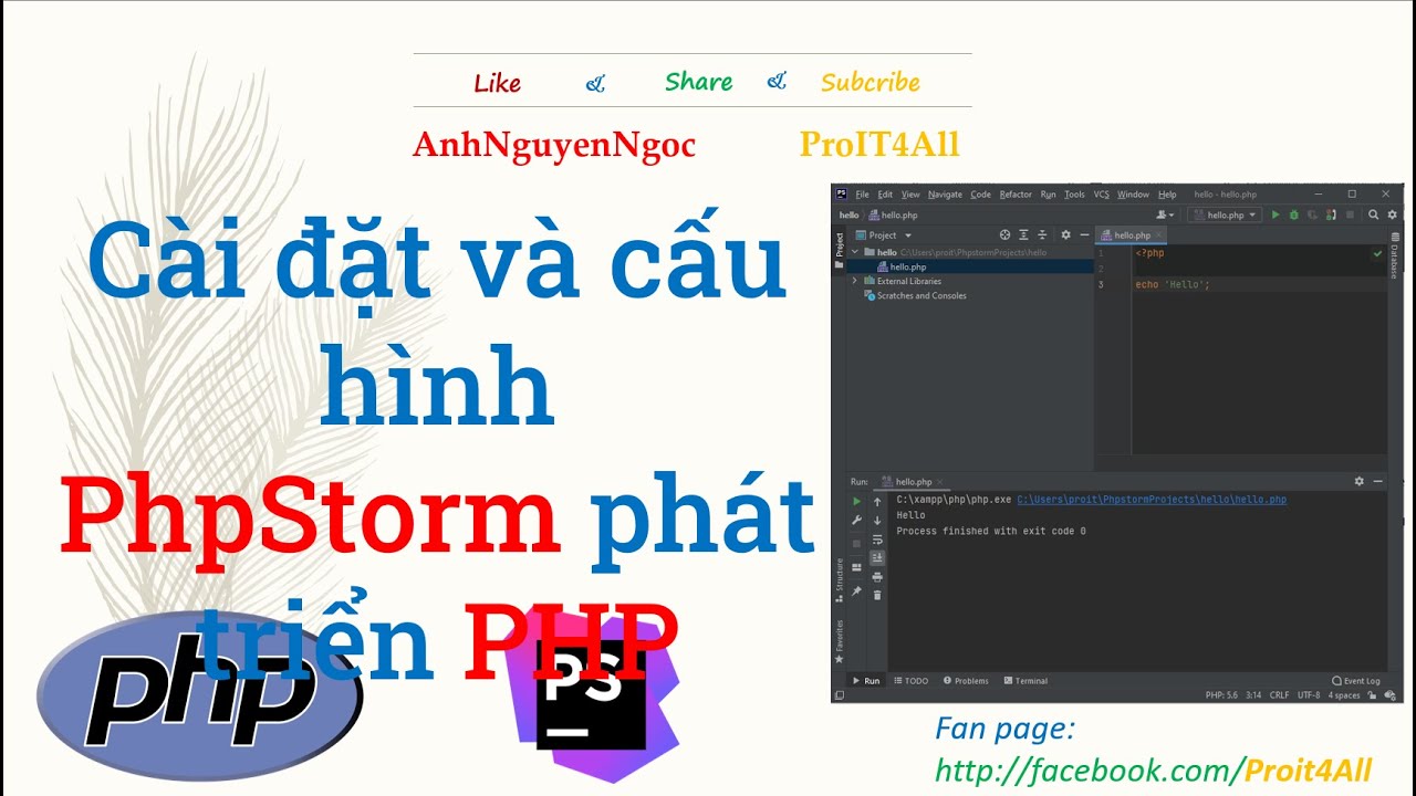 php uniqid  New Update  Cài đặt và cấu hình IDE PhpStorm phát triển dự án PHP