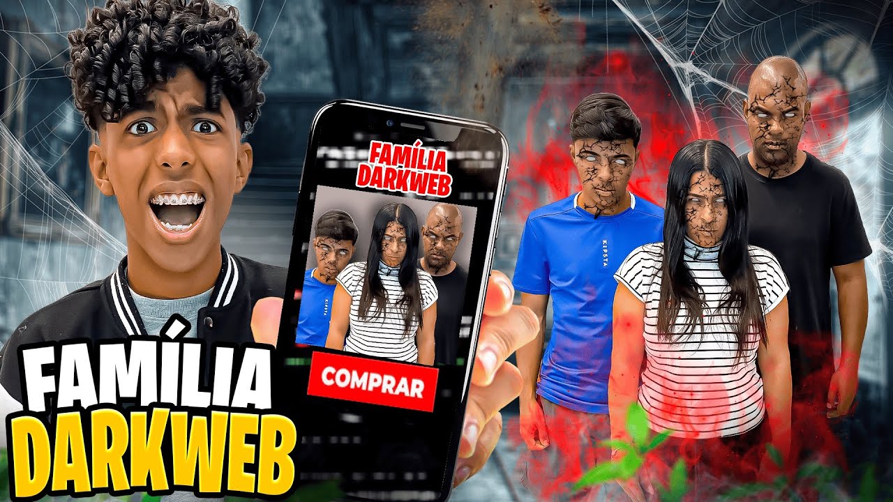 COMPREI UMA FAMÍLIA NA DARK WEB! *os clones me seguiram