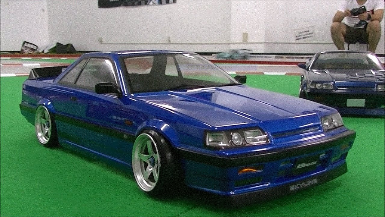 Fさん ｎｅｗ ドリフト ボディ R31house R31 Skyline Gts R Rwd Drift Rc Youtube