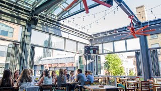 Barcelona Tavern in Toronto has a beautiful rooftop patio