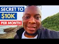 The Secret Routine to Earning $10,000/Month from Anywhere as A Web Designer