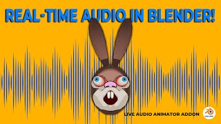 Make Blender React to Music in Real Time! (Live Audio Tutorial) - Live Audio Animator Addon
