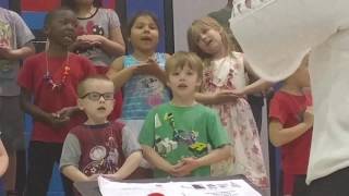 Alyssas kindergarten concert