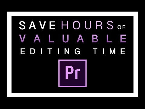 Adobe Premiere Pro CC Tip: Delete Multiple Gaps All At Once (Save HOURS of VALUABLE Editing Time!)