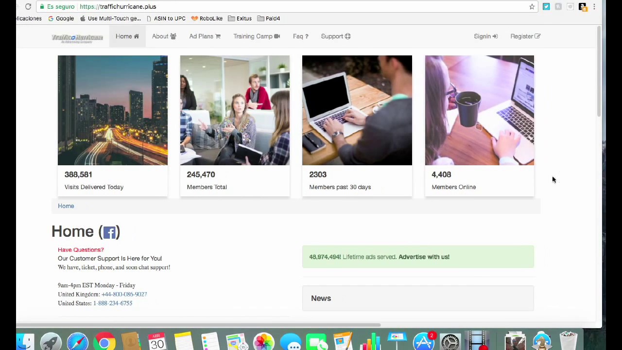 Traffic Hurricane Latest Update!  Back from the BIG Traffic Hurricane Event USA