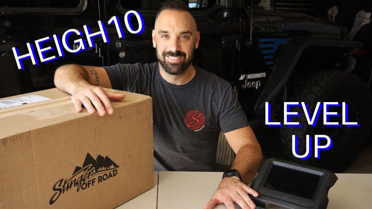 Stinger Heigh10 radio Infotainment system From Stinger off-road￼ Jeep Wrangler JL￼ (Part￼ 1)