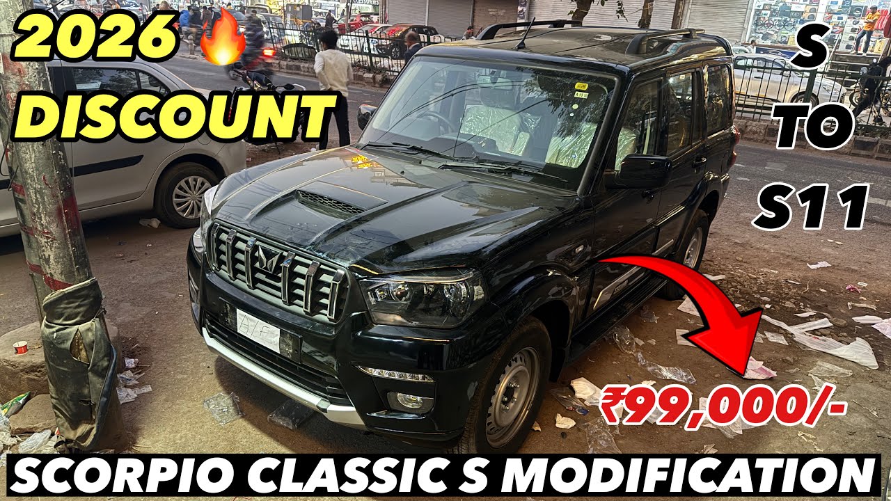 2026 Scorpio Classic S to S11 Modified ✅😱 Scorpio Classic Base to Top Modification with Price ✅💥