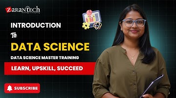 Introduction to Data Science | Data Science Master Training | ZaranTech DotCom