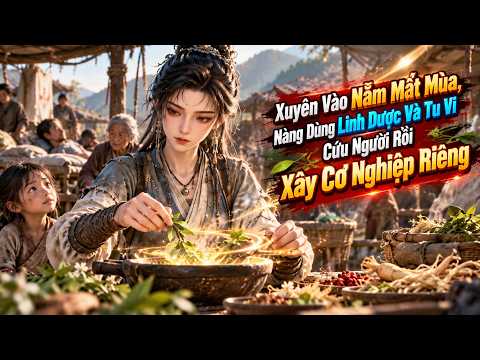 Xuyên Vào Năm Mất Mùa, Nàng Dùng Linh Dược Và Tu Vi Cứu Người Rồi Xây Cơ Nghiệp Riêng