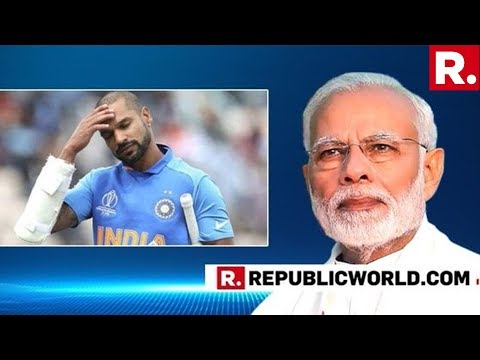 After A Thumb Fracture Rules Shikhar Dhawan Out Of World Cup, PM Modi Wishes Him A Speedy Recovery