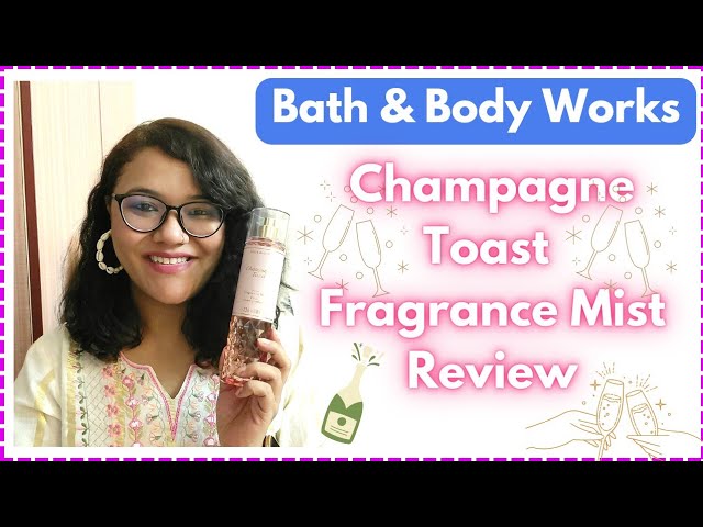 Bath & Body Works Champagne Toast Confident Fine Fragrance Mist Spray 8oz.