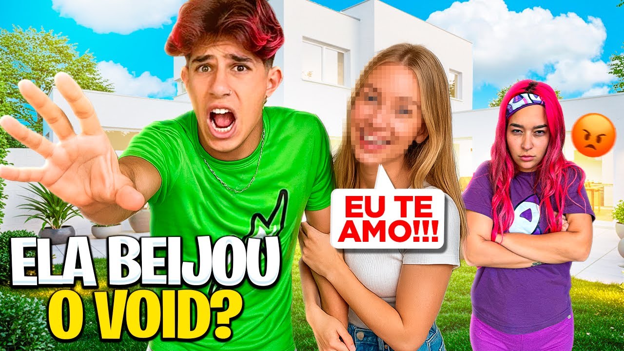 UMA PATRICINHA DEU EM CIMA DO VOID *bati nela?